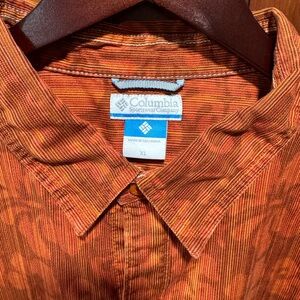 Columbia XL S/S Hawaiian Print Shirt